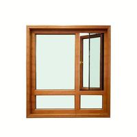 Nouveau modèle de fenêtres en aluminium composite bois Conceptions de fenêtres modernes en bois