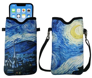 Bolso Bandolera de Neopreno con Logotipo Personalizado del Fabricante, Mini Bolso Mensajero para Teléfono Celular, Perfecto para Regalo - Product Image 6