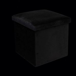 Modern Stool Living Room Furniture <b>Storage</b> Box Fabric Stainless Steel Bamboo Highest Quality Sample Available Stools Counter - Product Image 3