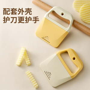 Stainless Steel Wavy Potato Slicer French Fry Cutter Easy To Clean Multi Functional Vegetable Cutter - Product Image 3