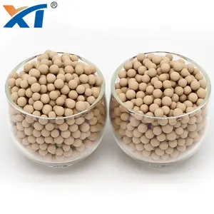 XINTAO üretici sentetik zeolit 3a moleküler elek adsorbent 1.7-2.5mm 3-5mm 1.6mm 3.2mm etanol dehidrasyon için