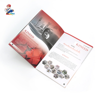 Service d'impression de catalogues et de magazines de mode, avec pelliculage brillant, pour dépliants, livrets et cartes pliantes, à prix économique