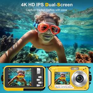 Cámara de Buceo de Alta Gama en Oferta, Grabación 4K HD, Luz de Relleno Integrada, Batería Recargable, Regalo para Principiantes en Deportes Acuáticos - Product Image 5