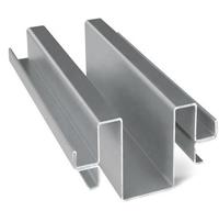 Profils de fenêtre coulissante en aluminium personnalisés extrudés anodisés Perfiles De Aluminio