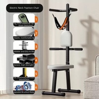 Chaise de stretching électrique pour le corps entier, appareil de traction cervicale à domicile, étireur de cou suspendu, relaxant lombaire à résistance, en acier