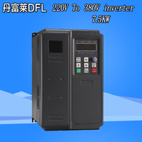 Convertisseur de fréquence VFD à sortie triphasée DFL entrée monophasée 220V à 380V