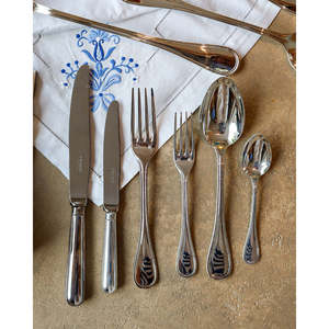 Service de couverts Christofle Albi Design pour 12 personnes, argenté, avec livraison manuelle et gestion des stocks 0g Kg Bennyudine Shopify - Product Image 3