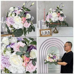 Fábrica de Flores Artificiales DKB, Venta al por Mayor de Rosas Artificiales de Alta Calidad para Decoración de Bodas - Product Image 3