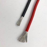 Fil de silicone électrique flexible souple, 4 6 8 12awg 14 18 22 24 26 28 Awg Résistance aux hautes températures UL3132 Câble en caoutchouc de silicone