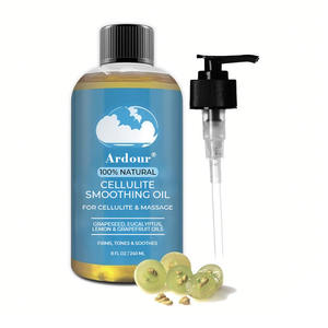 Huile de massage corporelle raffermissante, anti-cellulite, blanchissante et hydratante, avec réparation cutanée et soulagement musculaire, pour tous types de peau - Product Image 5