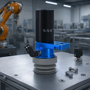VAC <b>SLB</b> Thin Lip Composite Vacuum Suction Cup Aluminum Alloy Pneumatic Ejector for Industrial Robot Arm Automation - Product Image 2