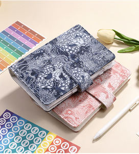 Libreta Personal A5 de 6 Anillas con Cubierta de Cuero, Estilo Espiral, Organizador de Ahorros, Cartera, Planificador A5 A7 A6 - Product Image 5