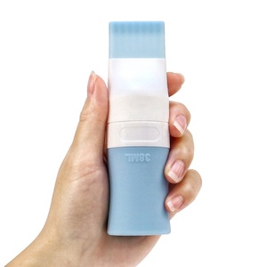 Custom Design Squeeze Silicon Tube,Portable Silicone Travel Size Bottles,silicon <b>shampoo</b> bottles with brusher - Product Image 3