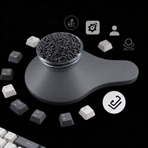 Panel de Control Industrial Resistente al Desgaste con Impresión por Sublimación, Botones Térmicos con Grabado Láser CH PBT, Gránulos de Color Personalizados - Product Image 1