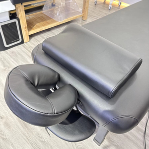 โต๊ะนวดไฟฟ้าสำหรับใบหน้าโต๊ะนวดสปาไฟฟ้าดีไซน์ใหม่เตียงเสริมความงามแบบโค้งสำหรับใช้ในร้านเสริมสวย - Product Image 2