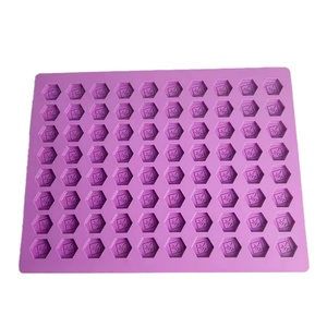 Molde de Silicona para Caramelos, Gomitas y Chocolate en Forma Hexagonal, Venta Caliente, Muestra Gratis - Product Image 2