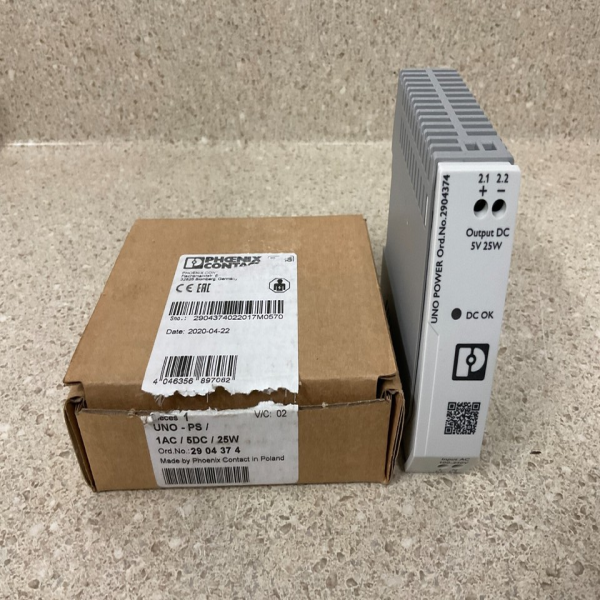1 Brand New Original Item Contact Uno-ps/1ac/5dc/25w New Plc