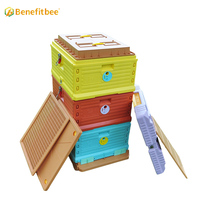 Ruche clips en plastique multifonction pour abeilles,, équipement pour apiculture, ruche à 3 couches, 10 cadres, PE