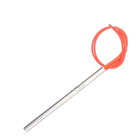 Cartouche chauffante électrique personnalisée 24V 48V, 12mm 14mm 16mm, à extrémité unique, avec câble de 1M pour allumeur de poêle à granulés