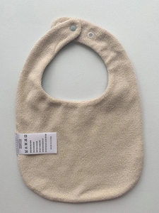 Ropa de eructo de felpa de doble capa, broches ajustables, Baberos lisos para bebé - Product Image 2