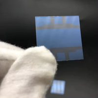 Verre conducteur ITO à faible résistance de surface, verre conducteur transparent gravé au laser