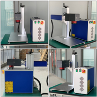 Machine de marquage laser à fibre portable 2.5D 3D JPT MOPA refroidie par air EZCAD pour outils de quincaillerie et plaques signalétiques