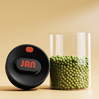 Pot alimentaire transparent hermétique, boîte de conservation sous vide, récipient alimentaire durable pour légumes et café, rangement domestique