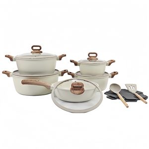 <span class=keywords><strong>Juego</strong></span> <span class=keywords><strong>de</strong></span> Utensilios <span class=keywords><strong>de</strong></span> Cocina <span class=keywords><strong>de</strong></span> 15 Piezas <span class=keywords><strong>de</strong></span> Aluminio Antiadherente, Batería <span class=keywords><strong>de</strong></span> Cocina con Olla, Cacerola, Cazo y Revestimiento Cerámico <span class=keywords><strong>de</strong></span> Granito, Incluye Protectores <span class=keywords><strong>de</strong></span> Sartén y Espátula <span class=keywords><strong>de</strong></span> Silicona - Product Image 3