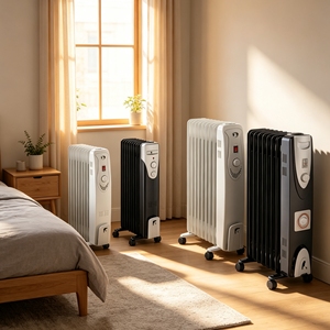 <span class=keywords><strong>Radiateur</strong></span> à huile avec minuterie 24H, thermostat réglable et protection contre la surchauffe pour la maison et l'hôtel - Product Image 3