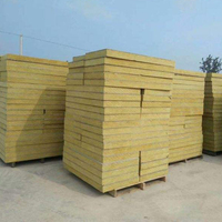 Panneau d'isolation en laine minérale moderne 80 kg/m3 60 mm d'épaisseur, laine de roche pour les applications de toiture et de plafond des bâtiments