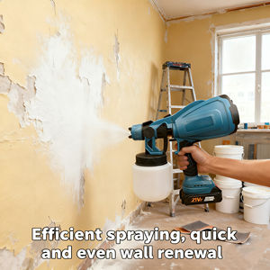 Spruzzatore di Vernice Elettrico Ricaricabile 21V con Batteria al Litio, Kit Fai-da-Te Multi-Uso per Casa - Product Image 6