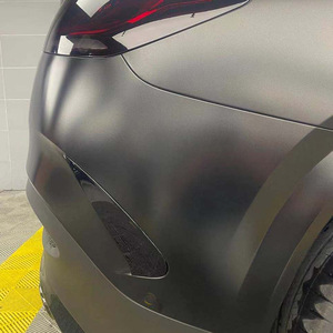 Mercedes-Benz GLE Coupe Rear Bumper Canard ABS Piano Black Carbon Fiber Texture Modification 2020+ - Product Image 3