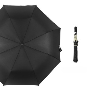 Oversized 2-voudige open golfparaplu effen kleur met aangepast logo modern design winddicht zakelijke reclame volwassenen - Product Image 1