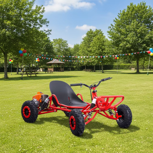 LONGWISE LWGK-63 <span class=keywords><strong>Buggy</strong></span> tout-terrain professionnel pour l'extérieur, karting 63,3 cm3, 2 temps, transmission par chaîne, freins à disque hydrauliques, vitesse maximale de 25-30 km/h - Product Image 1
