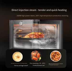 Four à micro-ondes vapeur intelligent <span class=keywords><strong>Xiaomi</strong></span> Mijia 27L, appareil électroménager original tout-en-un, four de cuisson à <span class=keywords><strong>air</strong></span> <span class=keywords><strong>chaud</strong></span>, chef à domicile - Product Image 5