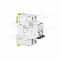 A9F74216 Interruptor Automático Miniatura (MCB) de 2 Polos y 16A, Característica de Disparo Tipo C
