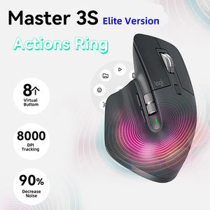 MX Master 3S Rechtshändige Kabellose Maus 8000 DPI Leise USB-Aufladbare Maus für Desktop-Computer Büro - Product Image 2