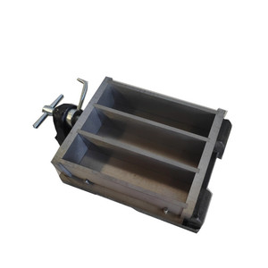 Molde de Cemento y Arena Triple de 40*40*160 mm, <span class=keywords><strong>Material</strong></span> de Hierro Fundido, Tres Morteros de Acero, Equipo de <span class=keywords><strong>Laboratorio</strong></span> - Product Image 6