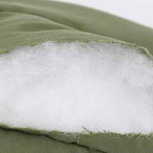 Sac cosmétique personnalisé en coton noir, rembourré, tendance, grande capacité, écologique, résistant à l'eau, fermeture à glissière, organiseur de maquillage - Product Image 5