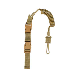 열쇠 고리 체인 손전등 사냥 액세서리에 대한 전술 안티 분실 탄성 끈 로프 스프링 안전 스트랩 벨트 로프 - Product Image 5