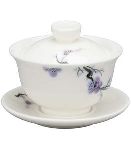 Tasse à thé traditionnelle Kung Fu Gaiwan bol à thé chinois <span class=keywords><strong>en</strong></span> <span class=keywords><strong>céramique</strong></span> - Product Image 6