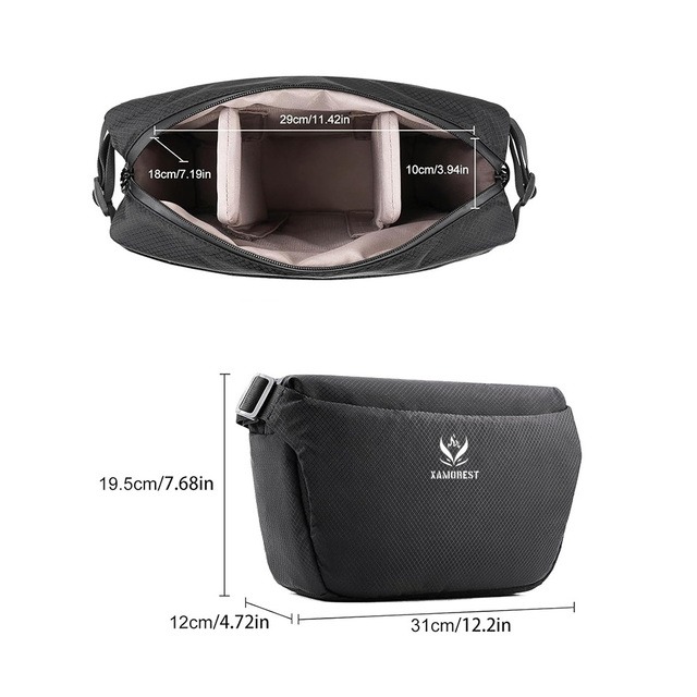 Waterproof Bag Sling Bags Crossbody Dslr Camera Bags with Custom Logo