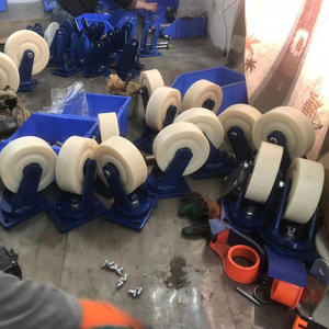 WBD 2000kg 2500kg 3000kg industrielle Lenk rollen Doppel räder NYLON Industry Super Heavy Duty <span class=keywords><strong>Caster</strong></span> - Product Image 4