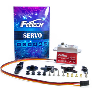 Servo Digital programable sin escobillas de engranaje de acero de alto par de 35kg para FPV Rc <span class=keywords><strong>Drone</strong></span> helicóptero avión robótico - Product Image 3