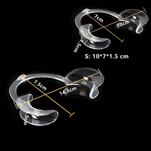 Apribocca Dentale a Forma <span class=keywords><strong>di</strong></span> C Retrattore Intraorale per Guance e Labbra in Plastica Comodo Multiuso per Uso Domestico - Product Image 5