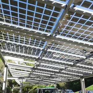 Paneles solares de doble cristal de silicona, 600W, alta calidad, monocristalino, fotovoltaico, bipv, transparente, amorfo, 66w