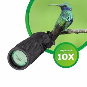 (BM-1036) Jumelles de poche haute puissance 10x25 étanches pour l'extérieur, <span class=keywords><strong>longue</strong></span> portée 1000 m, grand angle, vision HD professionnelle, noires - Product Image 2