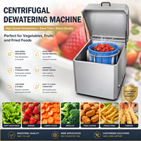 Déshydrateur centrifuge à légumes haute performance en SUS304, équipement d'essorage pour chou, laitue, carotte, pomme de terre