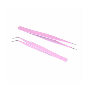 Pinces à cils Meecil avec logo personnalisé, pointe en fibre, extensions de cils avec échantillon de pince à cils pour pinces à cils professionnelles - Product Image 6