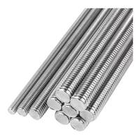 SS304 SS316 Inox All Threaded Rod DIN976 Metric Full Thread Rod M3-M42 Stainless Steel Stud